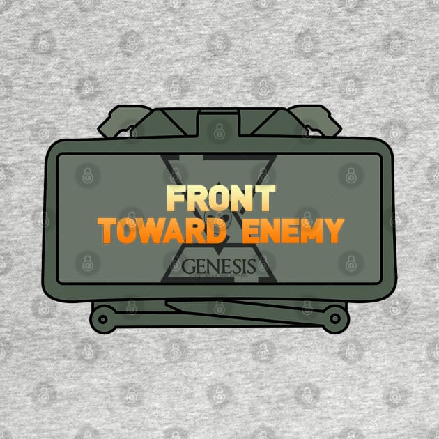 Genesis - Front towards enemy Logo by retromegahero